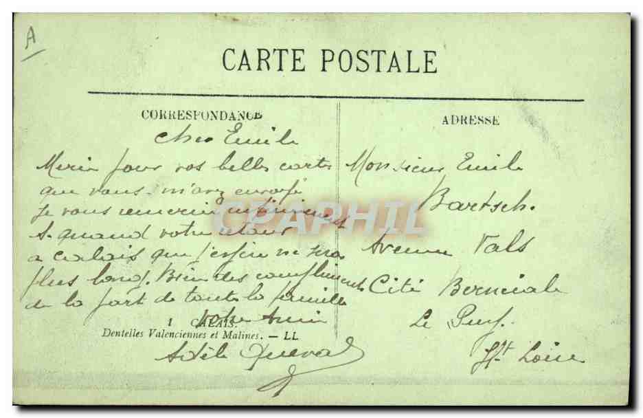 CPA Dentelle Dentelliere Peche Pecheuses — Verso