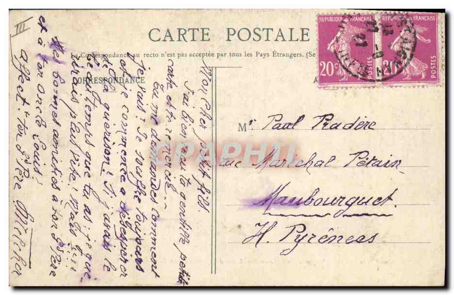 CPA Dentelle Dentelliere Point d'Argentan et d'Alencon reunis Ecole dentelliere d'Argentan Normandie — Verso