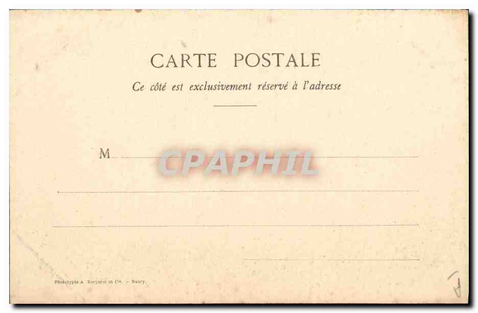 CPA Dentelle Dentelliere Renaissance — Verso