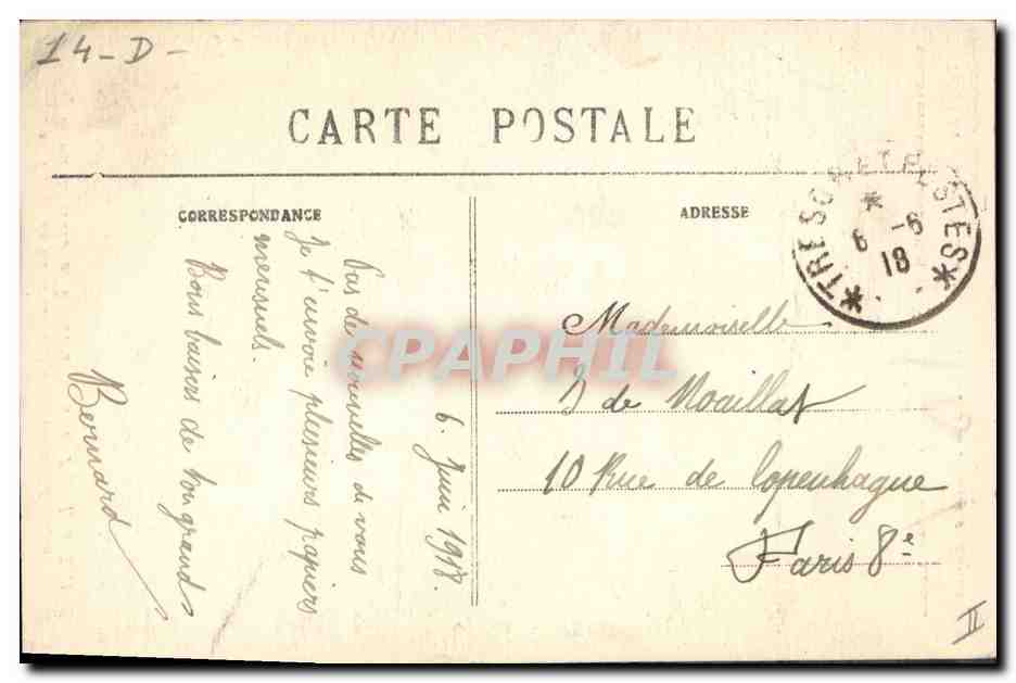 CPA Dentelle Dentelliere Extrait du rochet en Point d'Alencon et d'Argentan offert par le diocese de Bayeux a SS le Pape Leon XIII — Rückseite