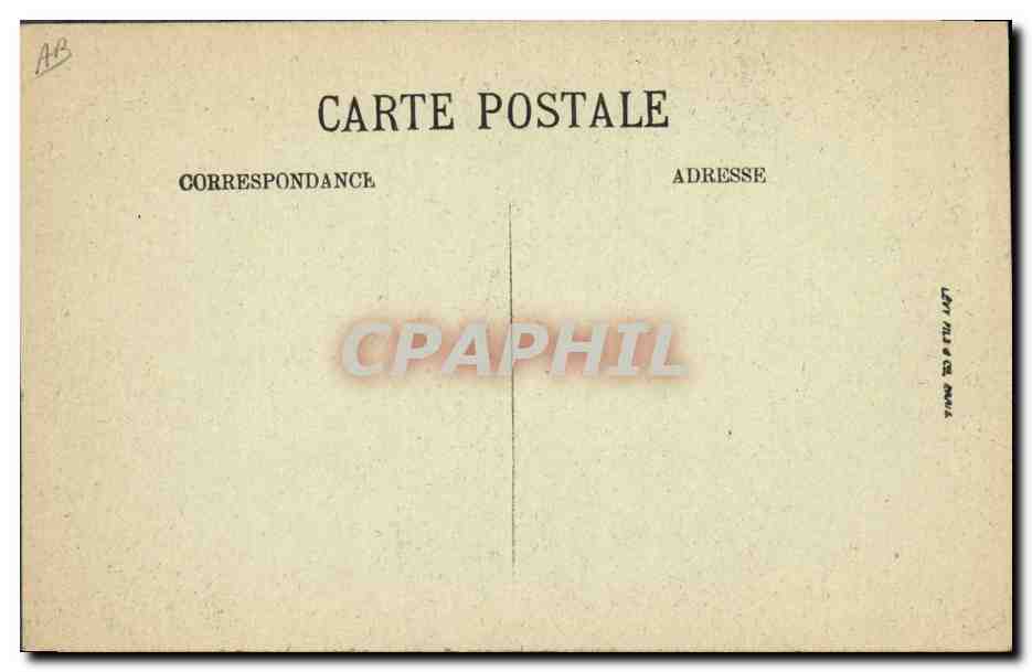 CPA Dentelle Dentelliere Point D'Alencon Le chateau — Verso