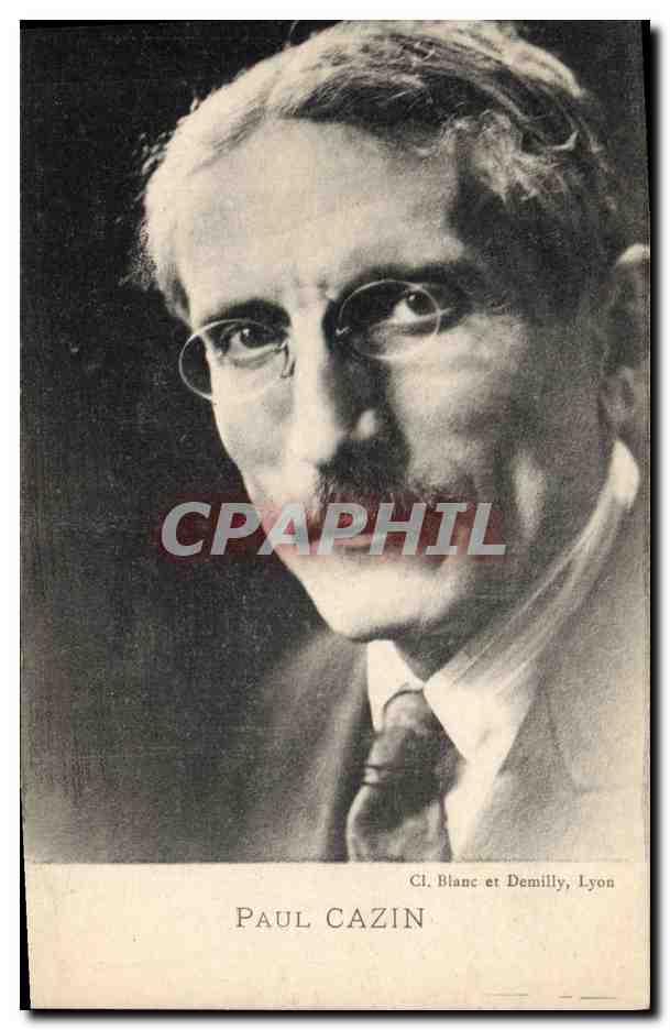 Paul Cazin — portrait — Cl. Blanc et Demilly, Lyon