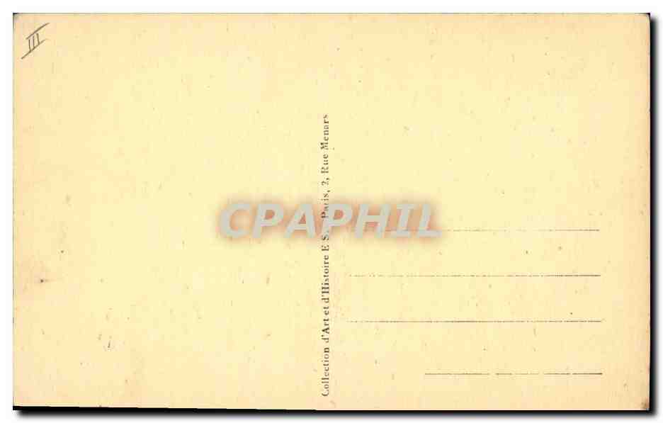CPA Jacques de Lacretelle  — Verso