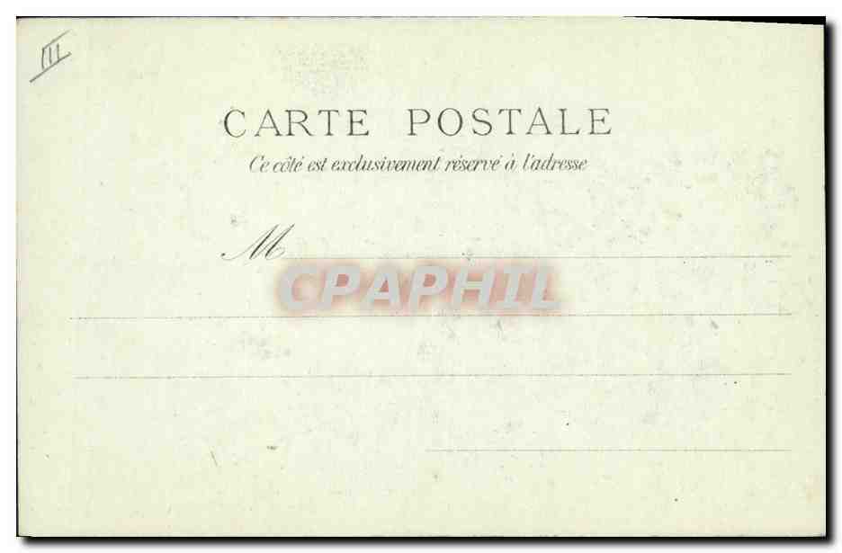 CPA Les hommes celebres de l'Yonne M Le Pelletier St Fargeau  — Verso