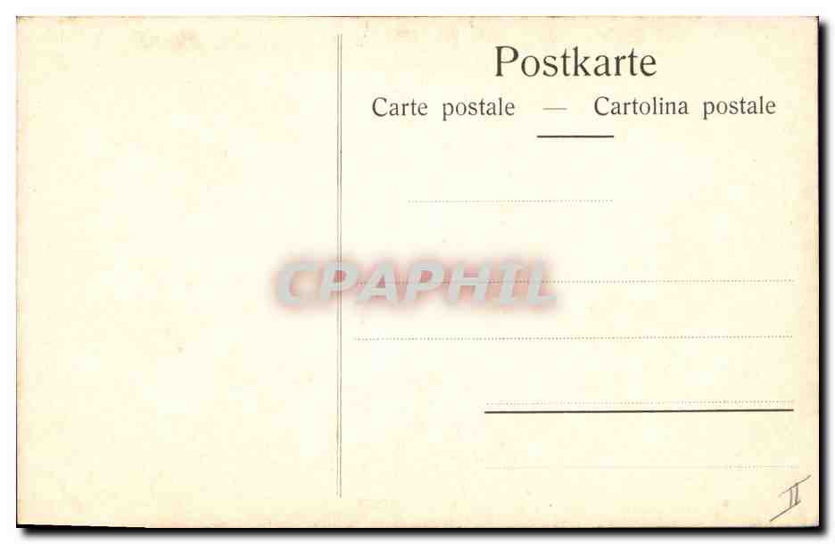 CPA Basel Holbein  — Rückseite