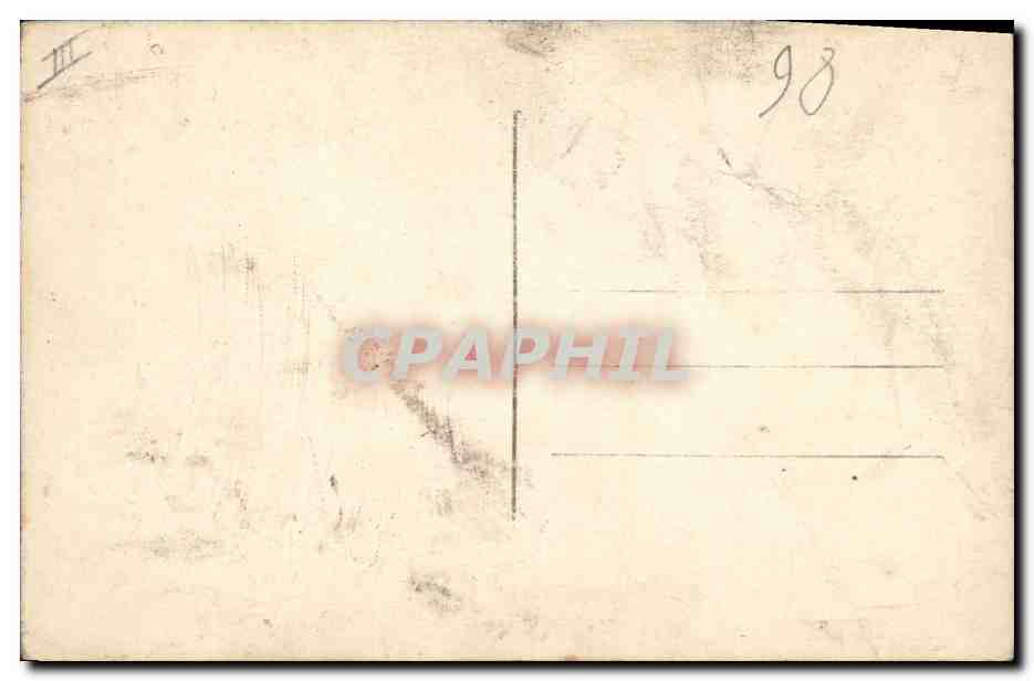 Portrait d'homme en costume — éditeur CPAPHIL, n° de série 98 — Verso