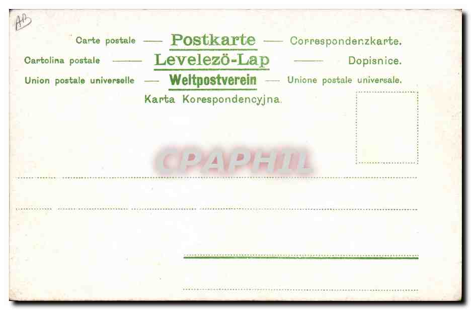 CPA Cheval Equitation Hippisme  — Verso