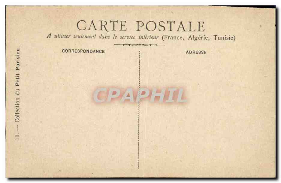 CPA Fantaisie Eventail Femme L'eventail Louis XV — Rückseite