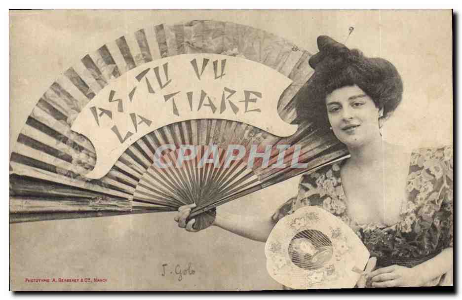 J. Golo — As-tu vu la tiare — Phototype A. Beasseat & Cie, Nancy