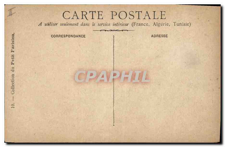 CPA Fantaisie Eventail Femme L'eventail Louis XV — Verso