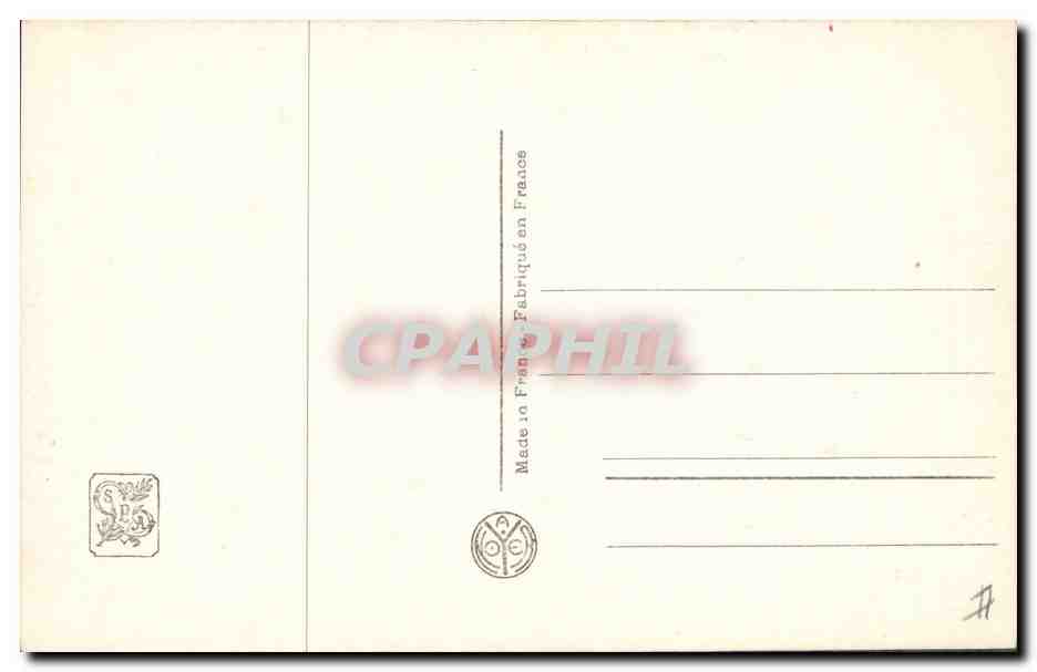 CPA Fantaisie Eventail Salon de Paris Georges Villa  — Rückseite