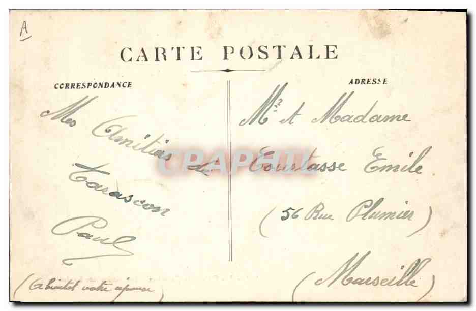 Course de Taureaux - Préparation aux banderilles — S.A.P. - 3 — éditeur Garnet — Verso