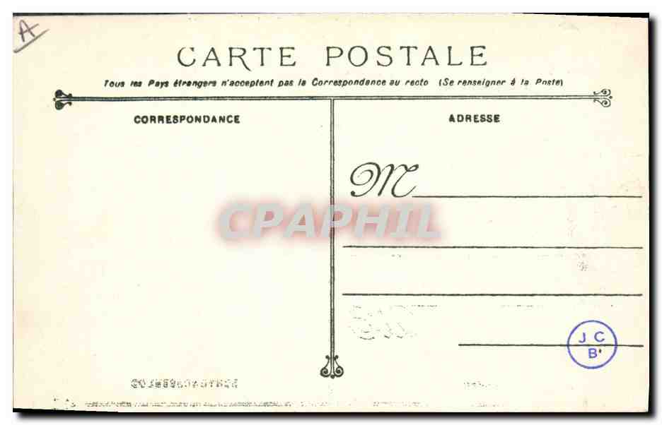 CPA Bateau de Guerre Verite Cuirasse a tourelles — Verso