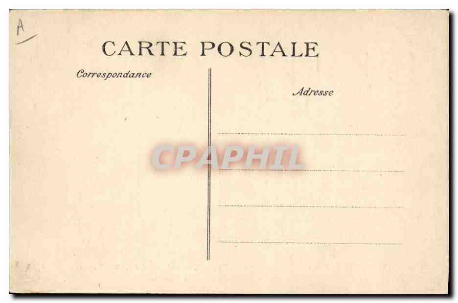 CPA Bateau de Guerre Voltaire Cuirasse d'escadre — Verso