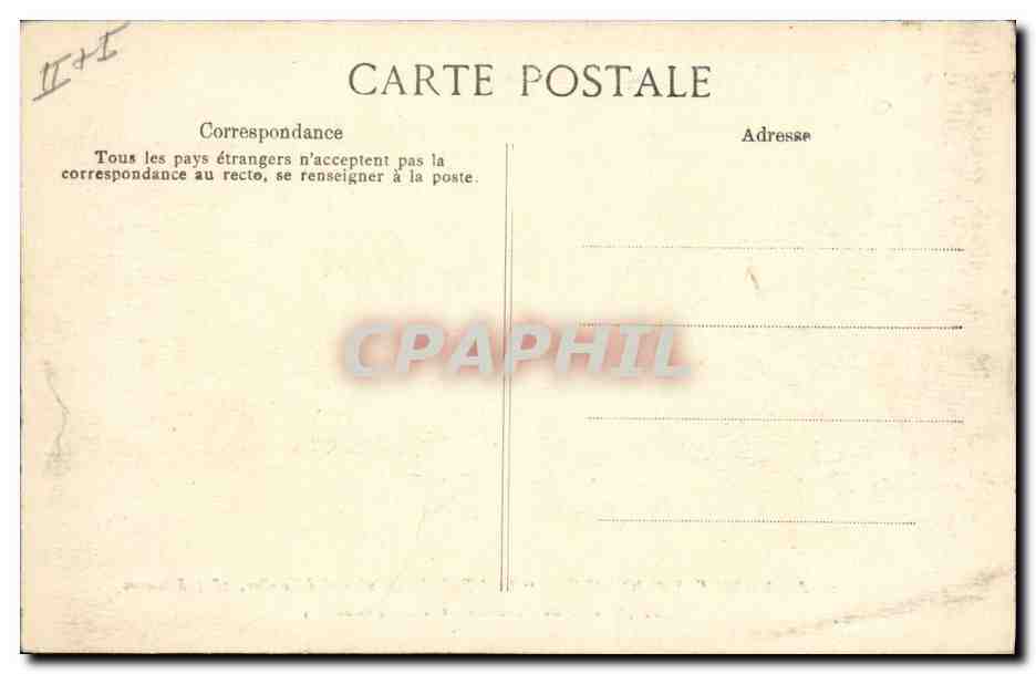 CPA Bateau de Guerre Voltaire Cuirasse d'escadre — Verso
