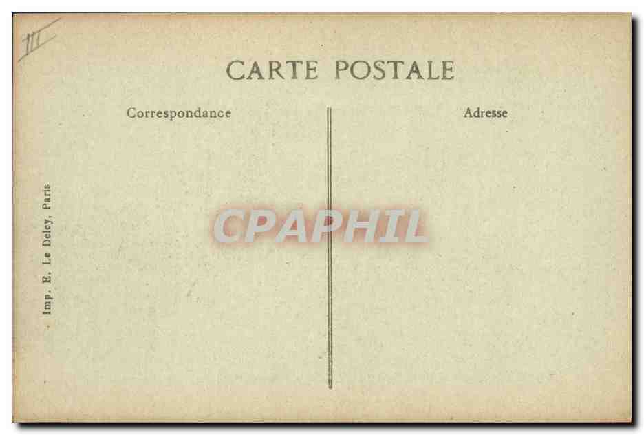 CPA Bateau de Guerre Verite Cuirasse d'escadre — Verso