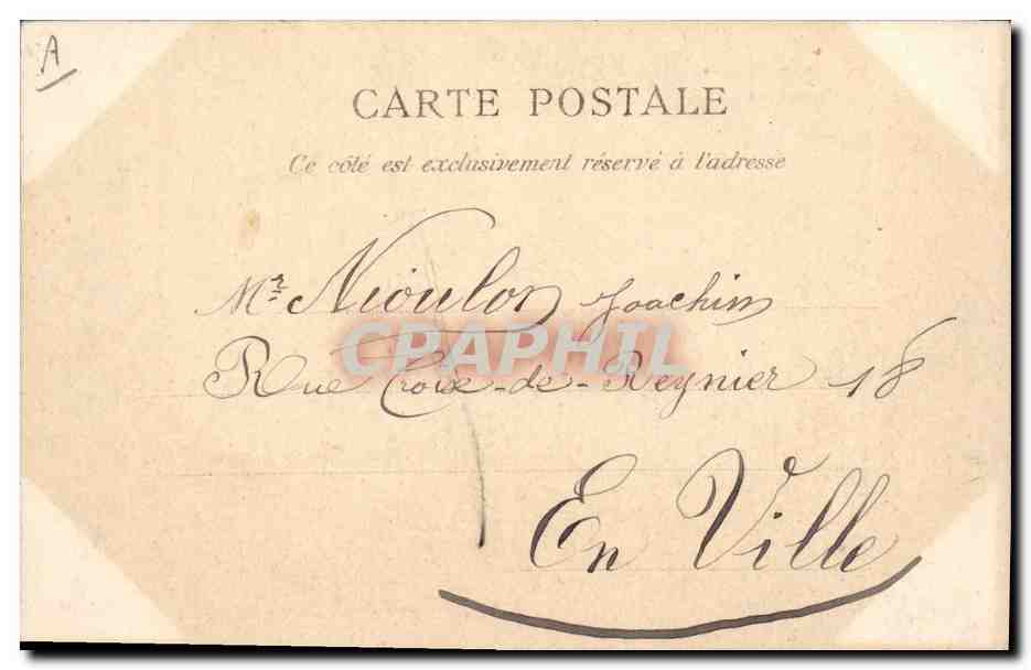 Le « Vautour », contre-torpilleur — N° 546 — éditeur Palure — Verso