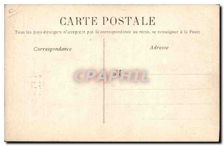CPM Cinema Gosse Le joyeux Troupier Rue d'Alesia Paris Militaria — Rückseite