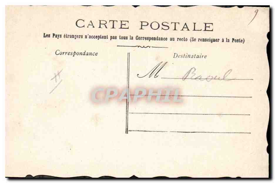 Pigeon blanc et rose — Vœux sincères de bonheur — éditeur non visible — Verso