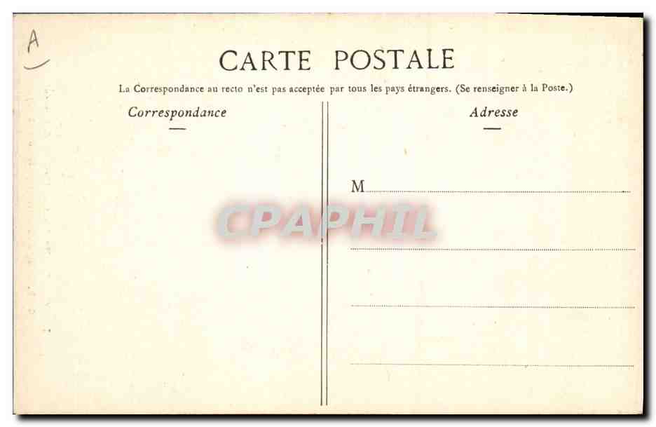 CPA Folklore Bigoudenne Pays de Pont L'Abbe — Verso