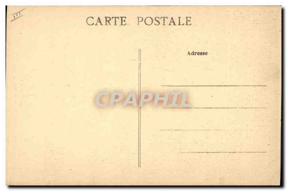 CPA Folklore Fileuse de rosporden Coiffe de travail et de deuil  — Verso