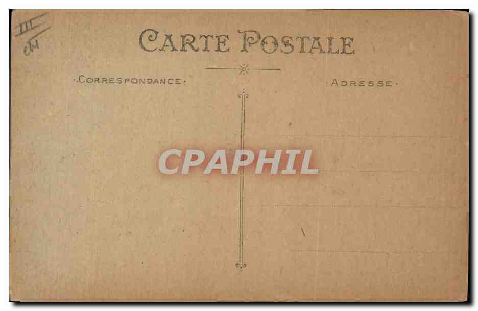 CPA Folklore Un gars de Quimper — Verso
