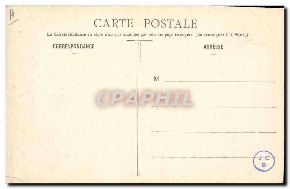 CPA Folklore St Pol de Leon — Verso