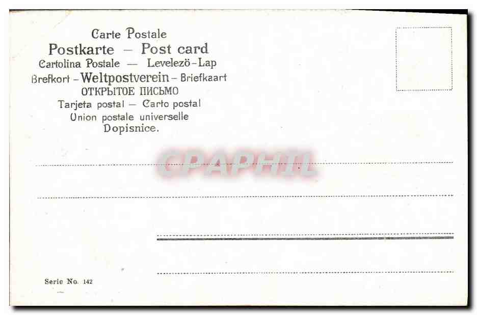 CPA Fantaisie Fleurs Paques Poussins — Verso