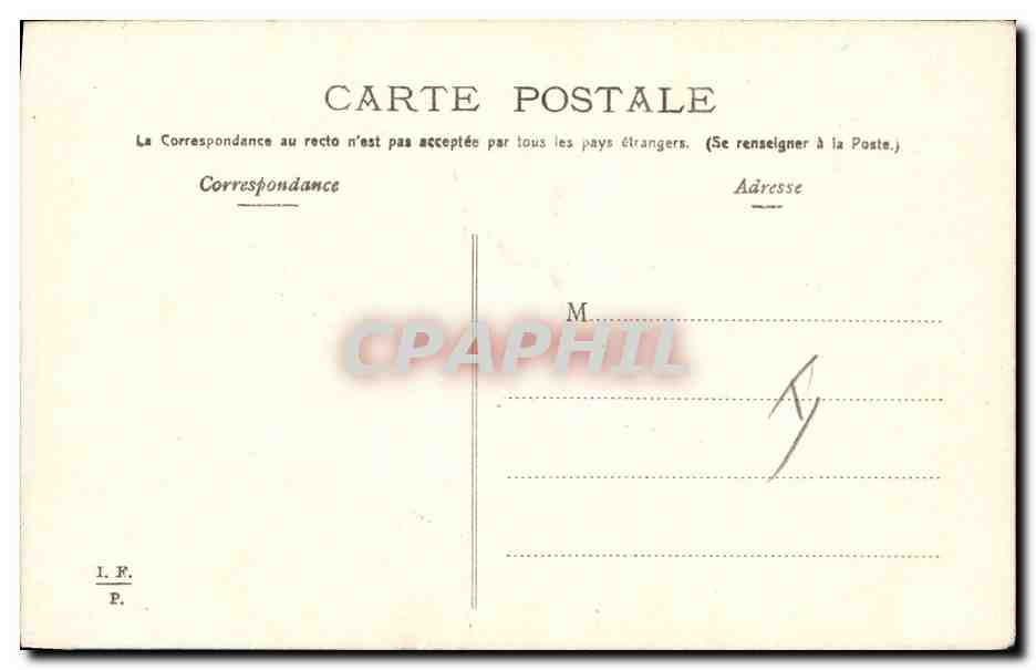 CPA Fantaisie Fleurs  — Verso