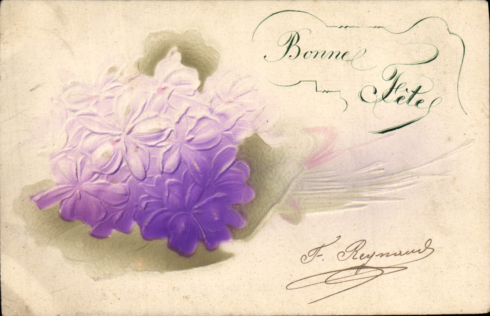 CPA Fantaisie Fleurs 