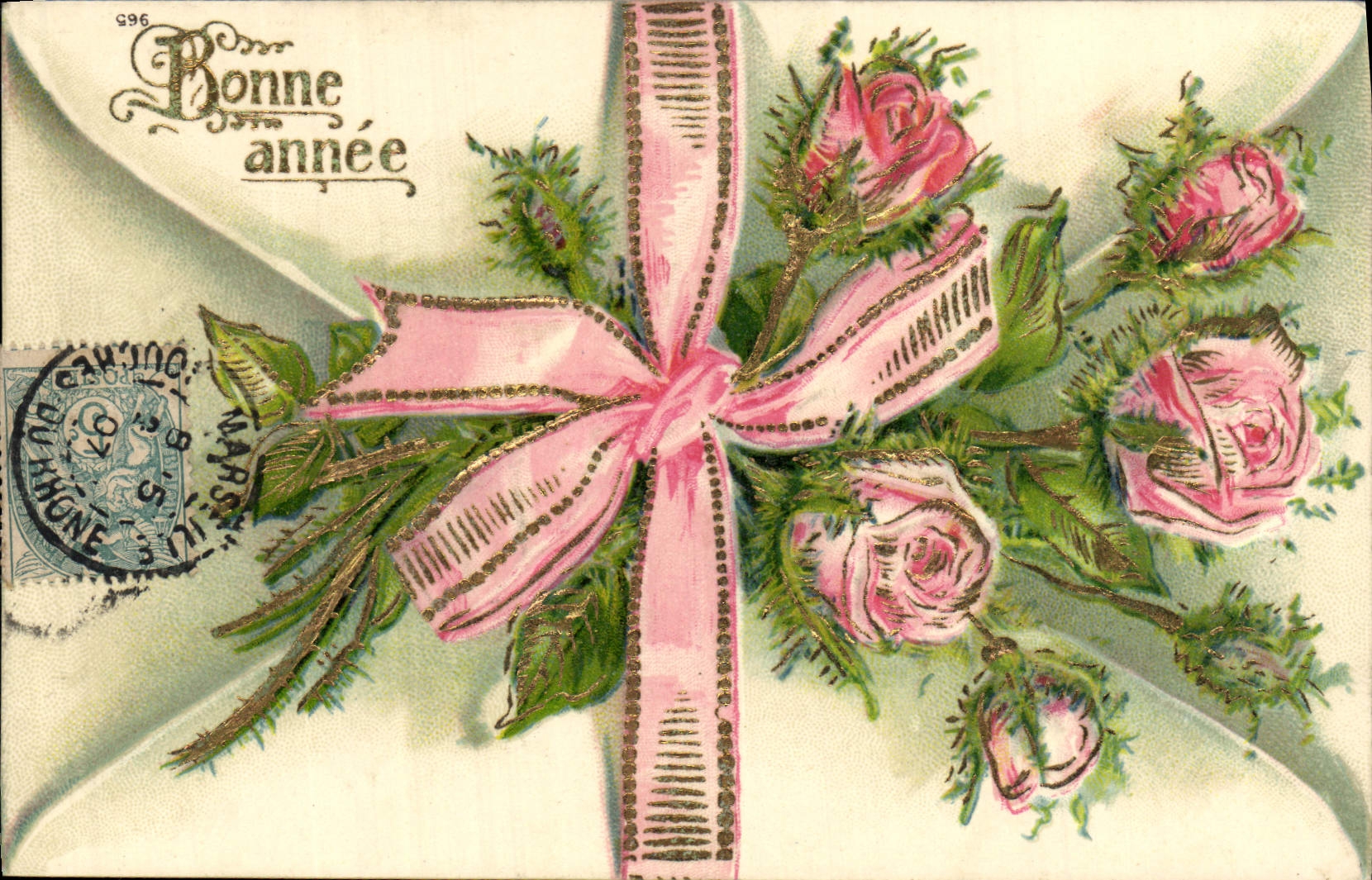 CPA Fantaisie Fleurs 