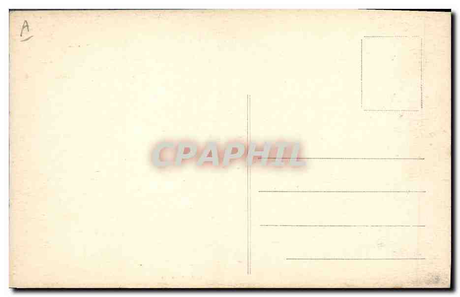 CPA Folklore Dentelle Dentelliere Point D'Alencon — Verso