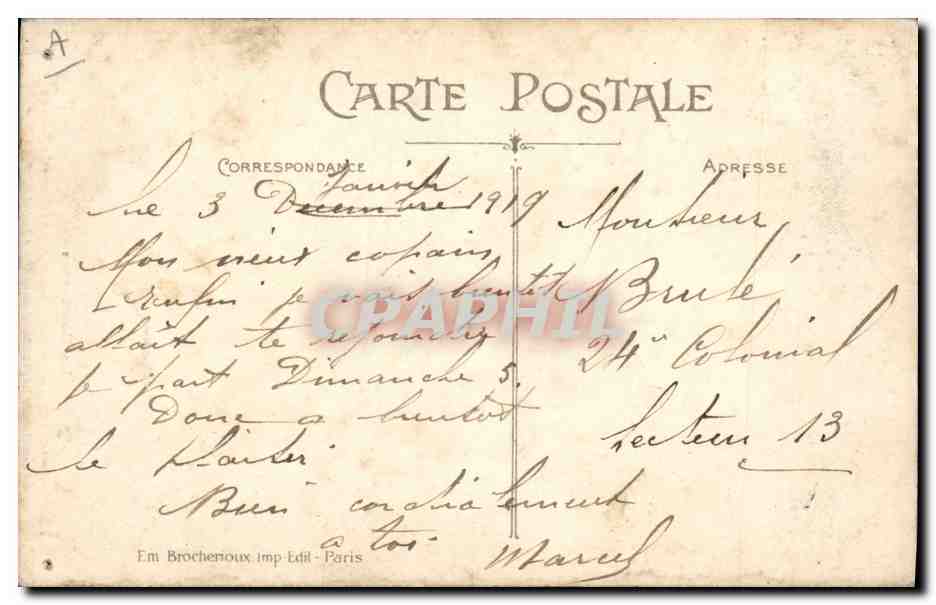 CPA Folklore Dentelle Dentelliere Coiffe dite la Bourgogne portee aux environs de Bayeux et de Caen  — Verso