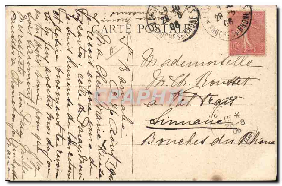 CPA Folklore Dentelle Dentelliere Fileuse d'autrefois — Verso