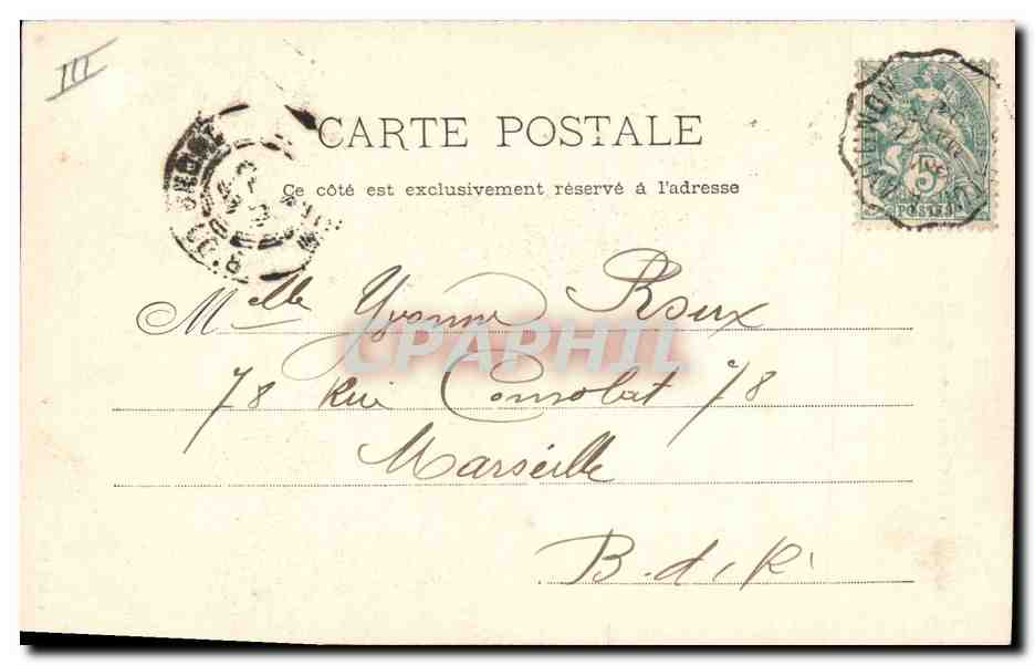 CPA Folklore Dentelle Dentelliere Comme on filait autrefois — Verso