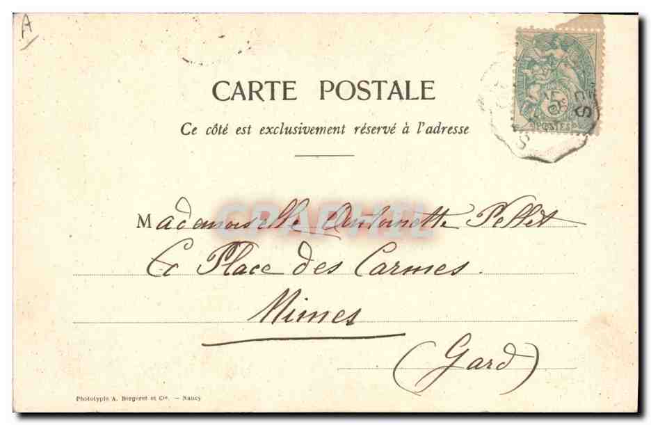 CPA Folklore Dentelle Dentelliere Bruxelles — Verso