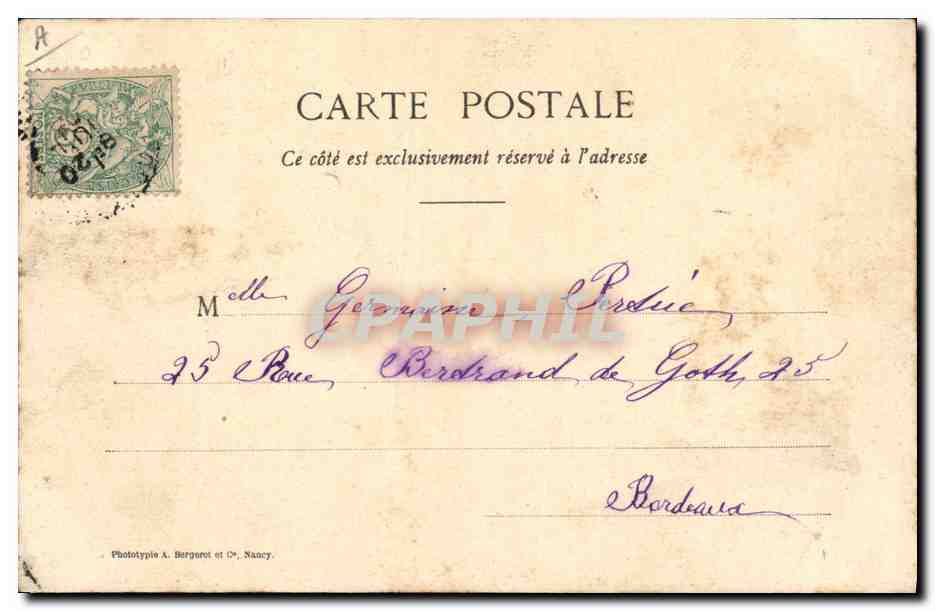 CPA Folklore Dentelle Dentelliere Renaissance — Verso