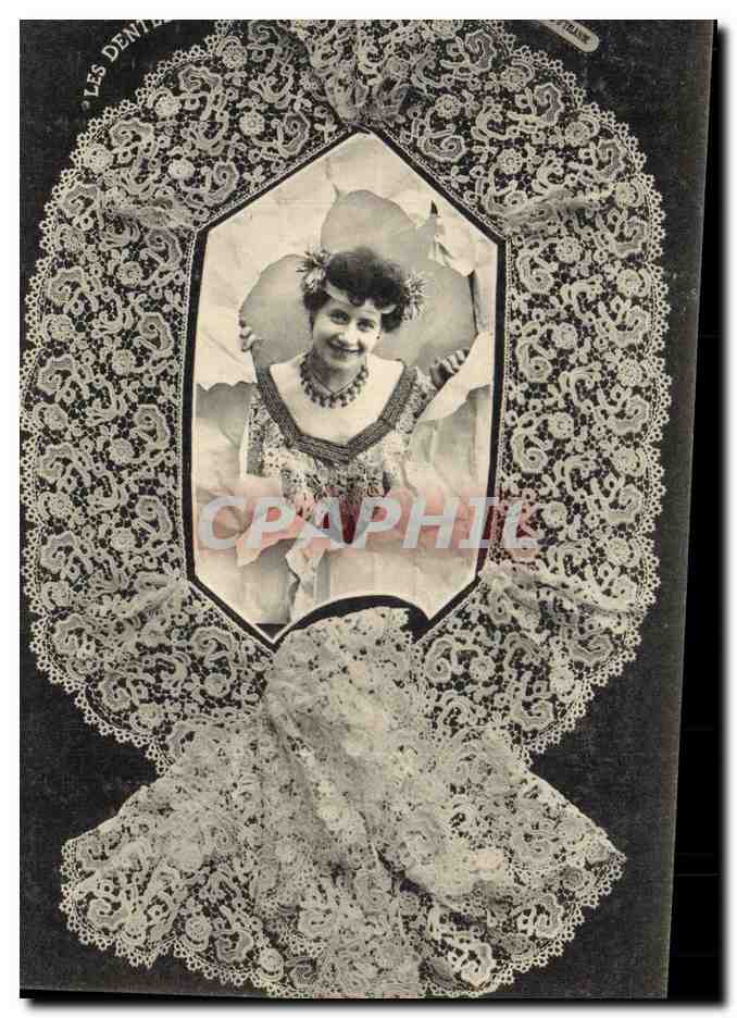 CPA Folklore Dentelle Dentelliere Irlande