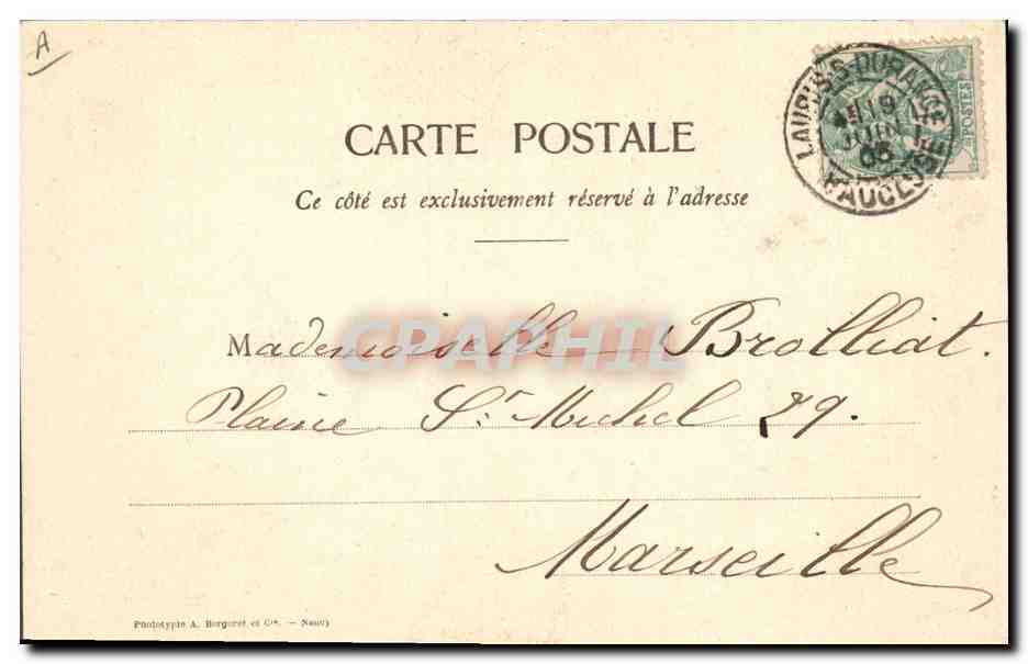 CPA Folklore Dentelle Dentelliere Bruxelles — Verso