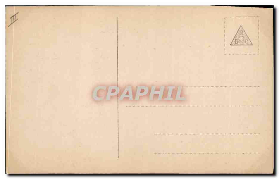 CPA Personnalite  — Verso