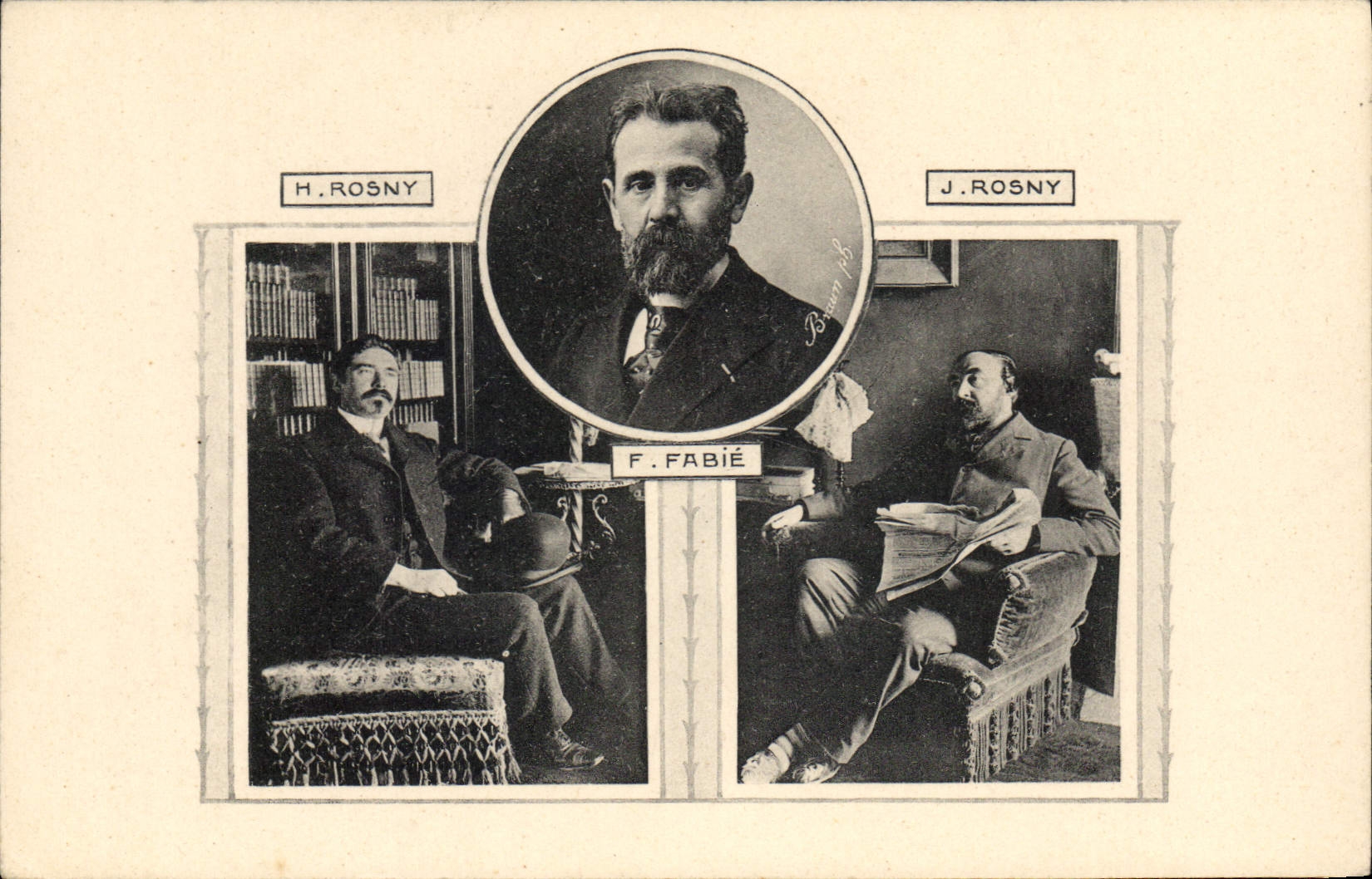 H. Rosny, J. Rosny et F. Fabié — Les Annales Politiques et Littéraires