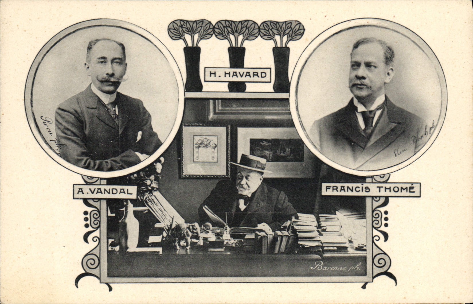 A. Vandal et Francis Thomé — H. Havard — éditeur Barenne ph.