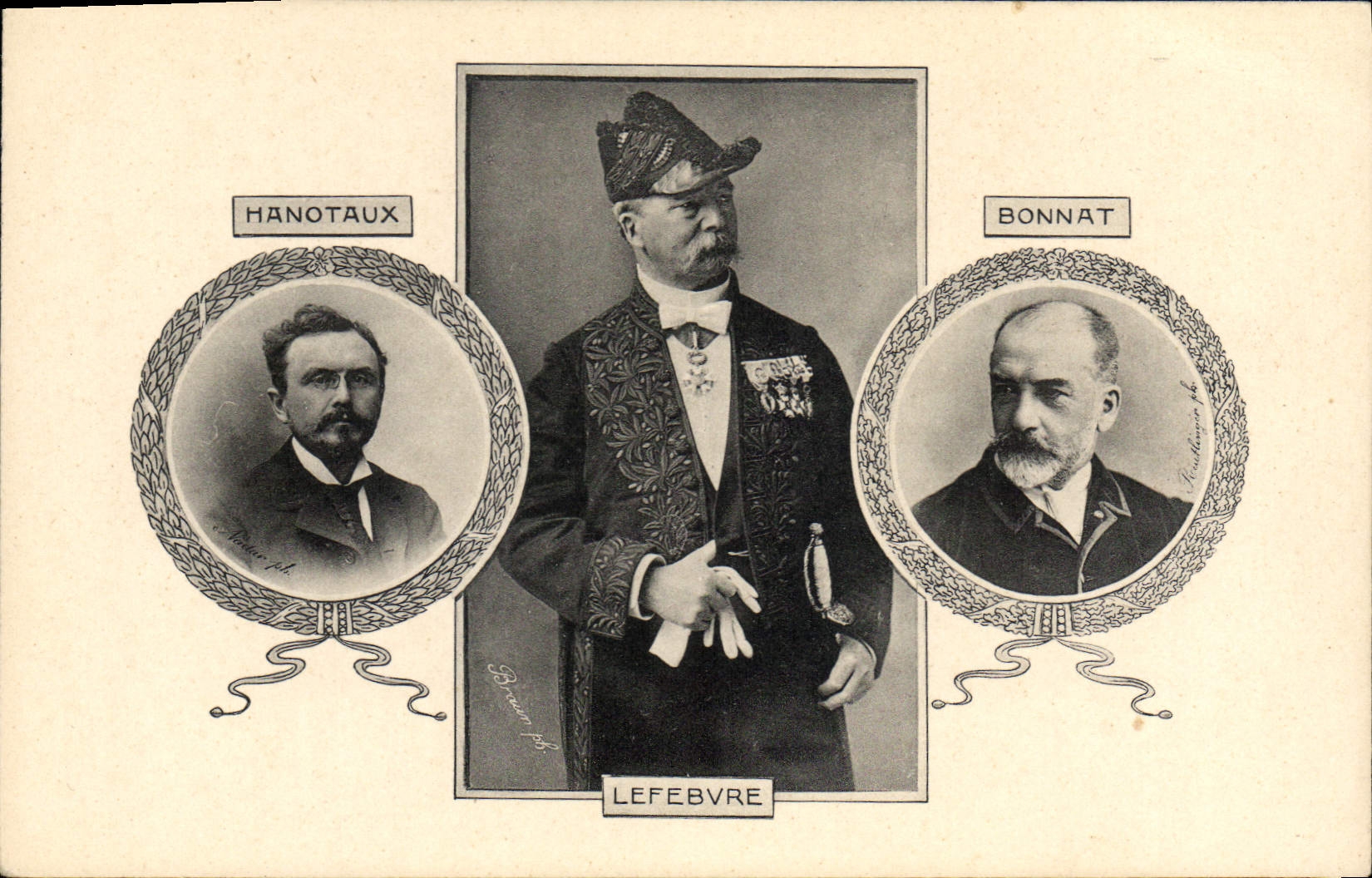 Hanotaux, Lefebvre, Bonnat — Les Annales Politiques et Littéraires