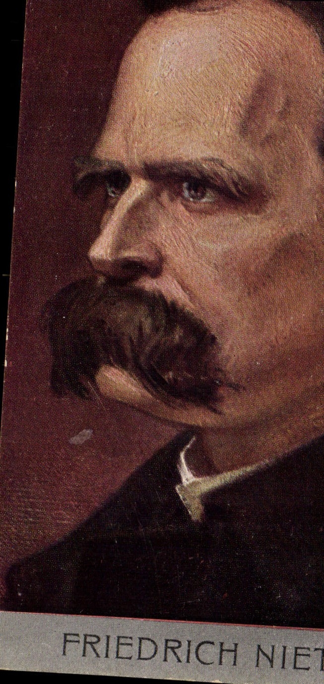 Friedrich Nietzsche — portrait — Éditions Romain, Paris, série 571