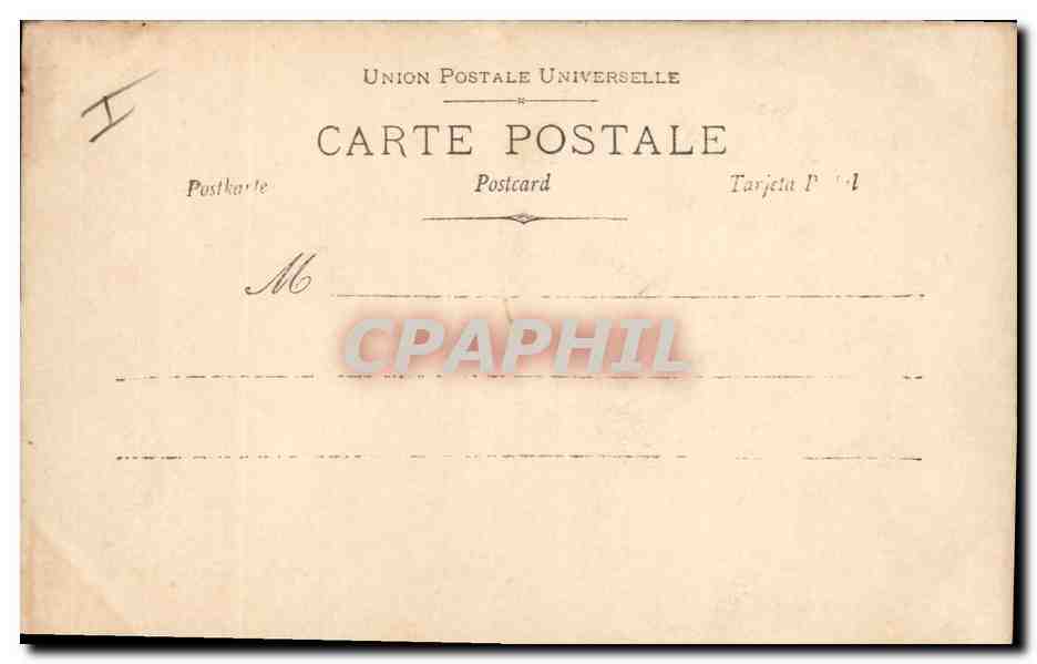 Femme au ventilateur — carte postale datée 1904 — P.L. Déposé — Rückseite
