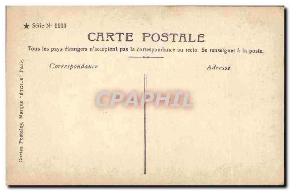CPA Fantaisie Femme Eventail  — Rückseite