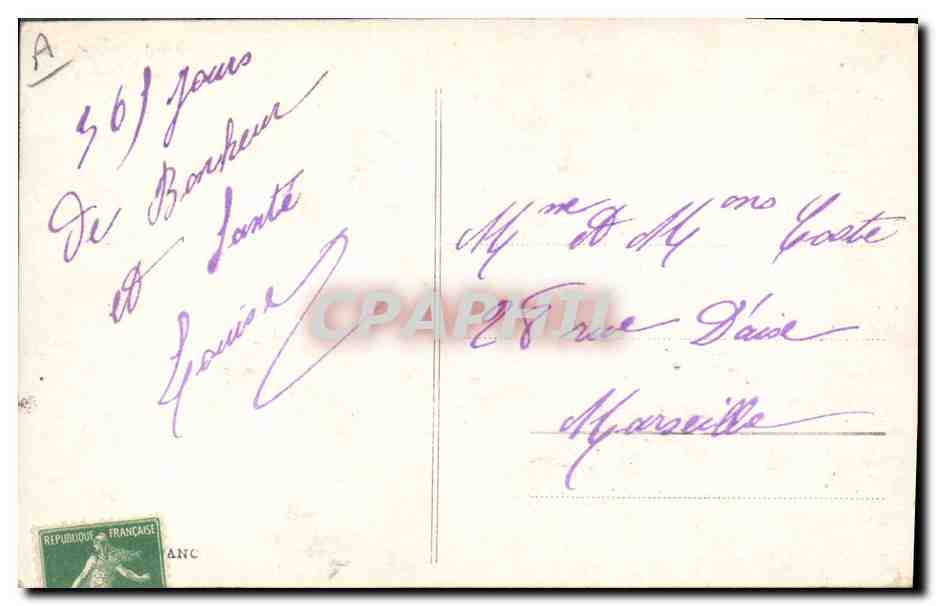 Frau in Pelzjacke mit Tannenzweigen — Frohe Weihnachten 1924 — Mérange 168 — Rückseite