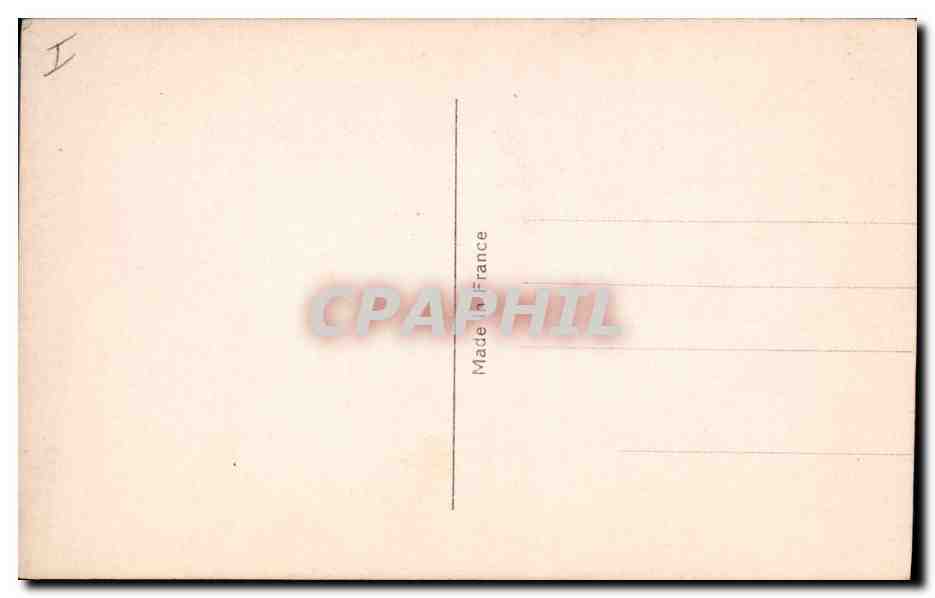 CPA Fantaisie Femme Coeur  — Rückseite