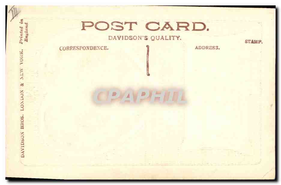 CPA Fantaisie Femme Coeur — Reverso