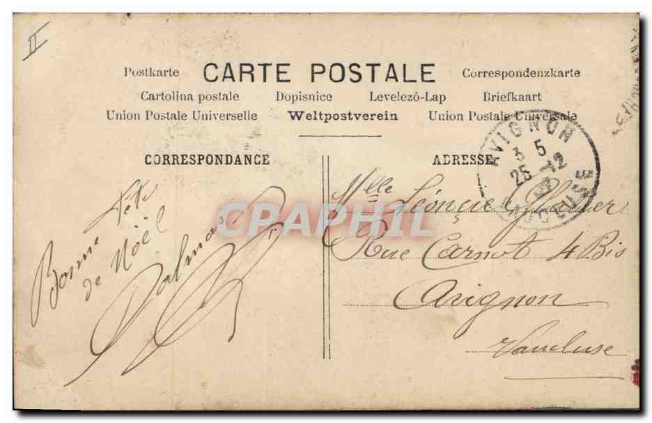 CPA Fantaisie Fleurs Enfant Coeur  — Verso
